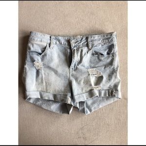Pacsun high waisted super stretch shortie